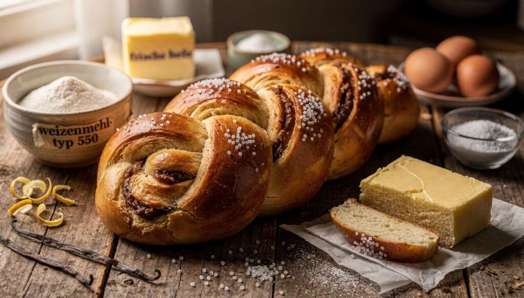 Oster-Hefezopf mit Marzipan, so gelingt er beim ersten Versuch laut Bäckermeister Braune