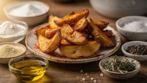 Knusprige Kartoffelecken aus dem Airfryer, mit diesem Paprika-Trick vom Profikoch