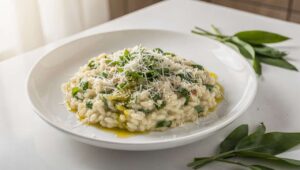 Bärlauch-Risotto, cremig und in 20 Minuten fertig – das beste Frühlingsrezept?